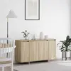 Image de Buffet vidaXL en chêne Sonoma 135 x 41 x 75 cm, aggloméré