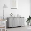 Image de Buffet vidaXL Sonoma gris 135 x 41 x 75 cm en aggloméré