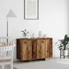 Image de vidaXL Buffet vieux bois 120 x 41 x 75 cm Bois composite