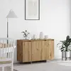 Image de vidaXL Sideboard Chêne Artisan 120 x 41 x 75 cm Bois composite