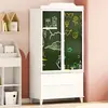 Image de vidaXL Rangement créatif pour enfants ROROS, blanc, 90 x 45 x 180 cm