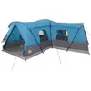 Image de Tente vidaXL pour 16 personnes avec toit, bleue, 680 x 510 x 210 cm