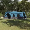 Image de Vidaxl   Tente Familiale 16 Personnes   Construction En Polyester 185t   Dimensions 680 X 510 X 210 Cm   Résistante Aux Intempéries   Ventilation Optimisée