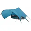 Image de Tente tipi vidaXL pour 7 personnes, bleu et gris, 600 x 600 x 347 cm