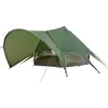 Image de Tente tipi vidaXL pour 9 personnes, vert et gris, 502 x 502 x 297 cm