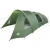 Image de Tente tunnel vidaXL pour 6 personnes, verte et blanche, 890 x 470 x 220 cm