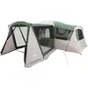 Image de Tente familiale vidaXL pour 20 personnes Vert et blanc 745 x 700 x 217 cm