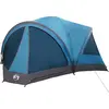 Image de Tente familiale vidaXL pour 10 personnes, bleue et grise, 460 x 430 x 214 cm
