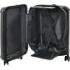 Image de vidaXL Valise avec serrure gris foncé 34 x 23 x 55,5 cm ABS plastique
