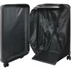 Image de vidaXL Valise avec serrure gris foncé 50 x 30 x 76 cm ABS plastique
