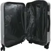 Image de Valise vidaXL avec serrure, 3 pièces, argent, 50 x 31 x 78 cm, en plastique ABS