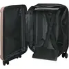 Image de vidaXL Valise avec serrure or rose 34 x 23 x 55,5 cm ABS plastique