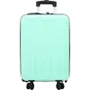 Image de vidaXL Valise avec serrure vert menthe 34 x 23 x 55,5 cm ABS plastique