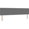 Image de Tête de lit vidaXL gris clair 200 cm en velours côtelé