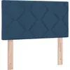 Image de vidaXL, tête de lit, bleu, tissu