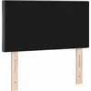 Image de Tête de lit vidaXL gris foncé 80 cm velours