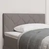 Image de Tête de lit taupe 90 cm en tissu vidaXL