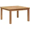 Image de Table basse marron 60 X 60 X 36 Cm Teck massif Lumarko !