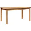 Image de Table Basse Marron 90 X 50 X 45.5 Cm Bois de Teck massif Lumarko