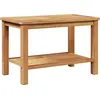 Image de Table basse marron 70 X 40 X 45 Cm Teck massif Lumarko !
