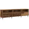Image de vidaXL Armoire TV vieux bois 150 x 30 x 45 cm Bois composite
