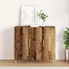 Image de vidaXL Sideboard vieux bois 90 x 34 x 80 cm Bois composite
