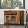 Image de Buffet vidaXL en bois recyclé 100 x 35 x 75 cm