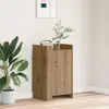 Image de Buffet vidaXL en chêne Artisan 45 x 35 x 75 cm