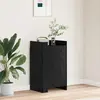 Image de Buffet vidaXL noir aspect chêne 45 x 35 x 75 cm