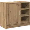 Image de vidaXL Armoire de salle de bain Chêne Artisan 63 x 29 x 55 cm Bois composite