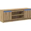 Image de vidaXL : Meuble TV, 139,5 x 34 x 50 cm, marron, panneaux de particules