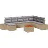Image de vidaXL, 9 pièces, couleur beige