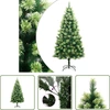 Image de The Living Store Sapin de Noël artificiel pliable avec support 150 cm
