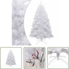 Image de The Living Store Sapin de Noël artificiel pliable enneigé 120 cm