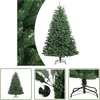 Image de The Living Store Arbre de Noël artificiel pliable avec support Vert 150 cm