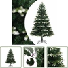 Image de The Living Store Sapin de Noël artificiel pliable enneigé 120 cm