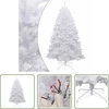 Image de The Living Store Sapin de Noël artificiel pliable enneigé 180 cm