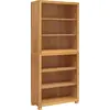 Image de Ensemble de meubles de rangement vidaXL avec étagère (2 pièces), couleur naturelle, 80 x 35 x 185 cm