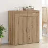 Image de vidaXL Armoire de salle de bain Chêne Artisan 80 x 42,5 x 93,5 cm Bois composite