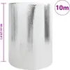 Image de vidaXL Film réfléchissant pour radiateur, argent, 10 x 0,6 m, polyéthylène