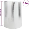 Image de vidaXL Film réfléchissant pour radiateur, argent, 15 x 0,6 m, polyéthylène