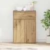 Image de Buffet vidaXL en chêne Artisan 60 x 30 x 84 cm, aggloméré