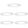 Image de vidaXL adapté aux anneaux d'arbres plats 5 pcs argent Ø50 / 80 cm