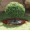 Image de vidaXL, adapté aux arbres à faible diamètre, rouille, Ø 50/80 cm
