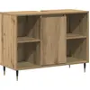 Image de vidaXL Armoire de salle de bain Chêne Artisan 80 x 33 x 60 cm Bois composite