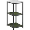 Image de vidaXL Rangement de cuisine HATTEM Vert olive 40 x 50 x 92 cm Acier