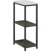 Image de vidaXL Rangement de cuisine HATTEM Vert olive 30 x 50 x 92 cm Acier