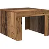 Image de vidaXL Table basse en vieux bois 50 x 50 x 35 cm Bois composite