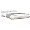 Image de vidaXL Cadre de lit Blanc 140 x 220 cm Pin massif