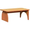 Image de vidaXL Table basse brun cire 80 x 50 x 31 cm Pin massif